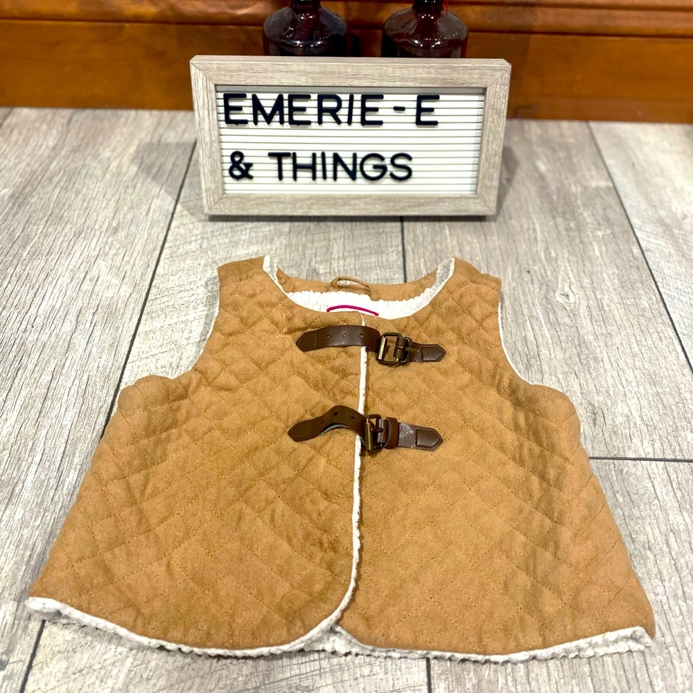 Toddler vest and top